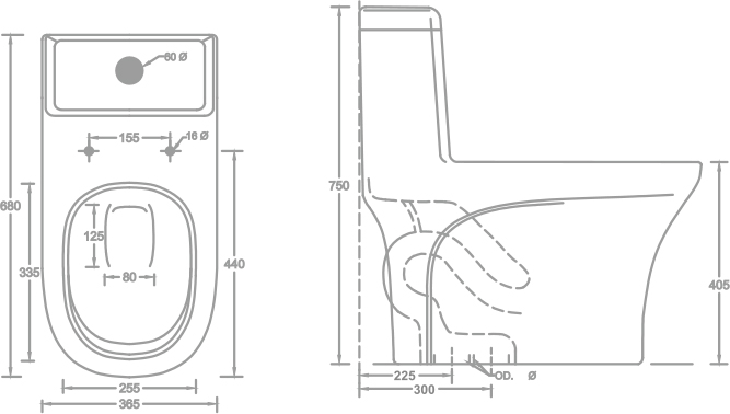 Milano (1009) Siphonic
